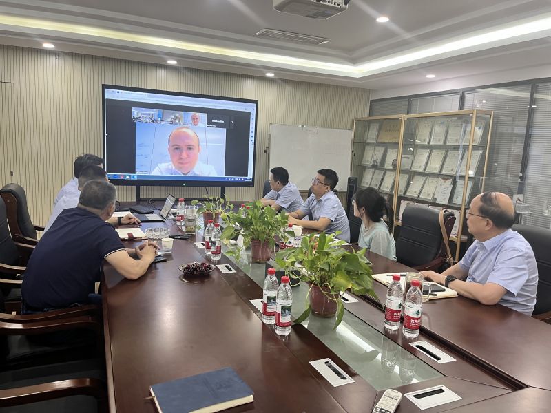 綠色冶煉賦能歐洲：陜西誠達(dá)工業(yè)爐制造有限公司與阿爾巴尼亞客戶舉行線上交流會(huì)