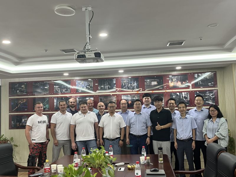 俄羅斯客戶到訪我公司 五天深度驗(yàn)貨共筑合作基石