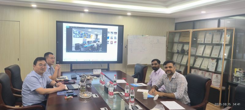 印度客戶到訪我公司參觀 共話工業(yè)硅設(shè)備技術(shù)合作新機(jī)遇