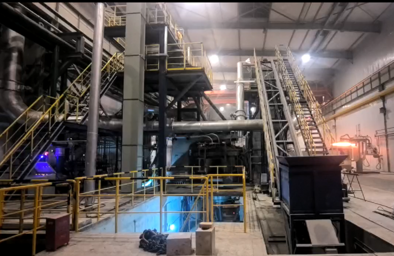 東北大學(xué)豎井預(yù)熱直流電弧爐 