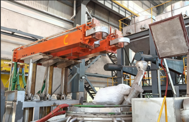 沖刺投產(chǎn)！我公司為遼寧建興投建的 2*4000KVA 高爐熱熔渣制礦棉調(diào)質(zhì)爐項(xiàng)目進(jìn)入安裝調(diào)試關(guān)鍵期