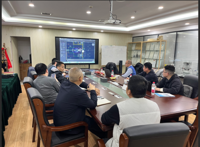 共探技術(shù)新路徑！中偉項(xiàng)目負(fù)責(zé)人蒞臨我公司開展深度技術(shù)交流
