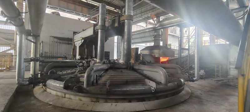 爐渣干法粒化保溫緩沖電爐