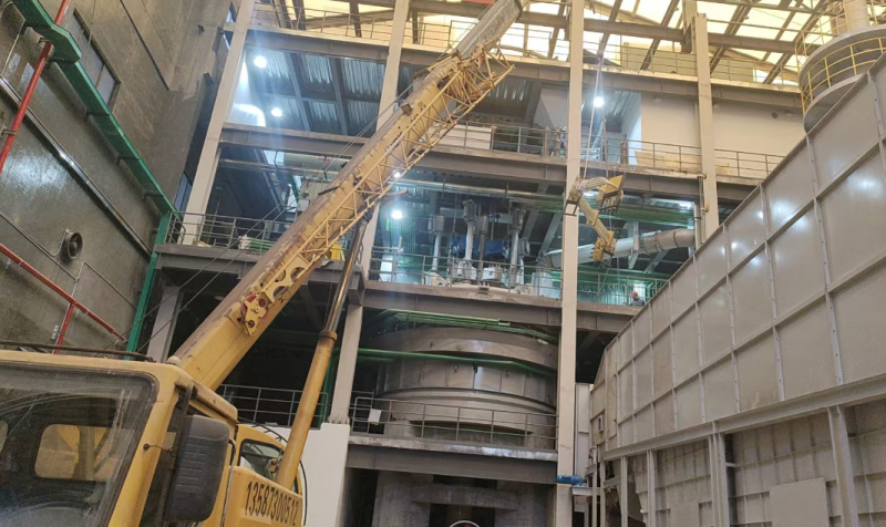 攻堅(jiān)沖刺啟新程，匠心筑造強(qiáng)裝備 —— 我司為江蘇樂(lè)爾設(shè)計(jì)制造的 7500KVA 冷渣爐進(jìn)入安裝調(diào)試沖刺階段